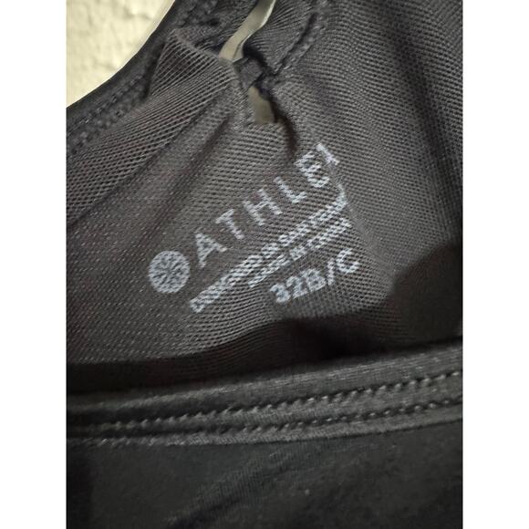 Athleta Black Underwire Tankini Swim Tank 32B/C - Picture 3 of 5